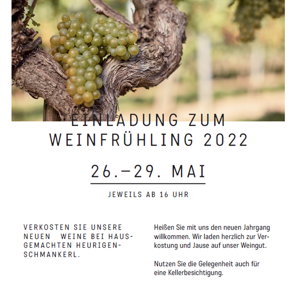 Weinfrühling 2022